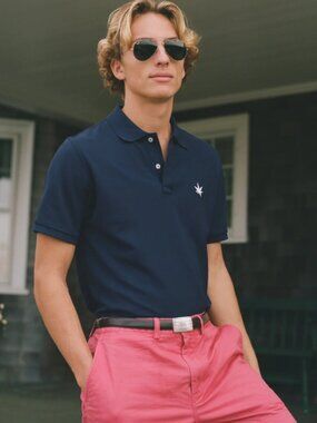 BOAST USA 1983 Classic Pique Polo (Black)